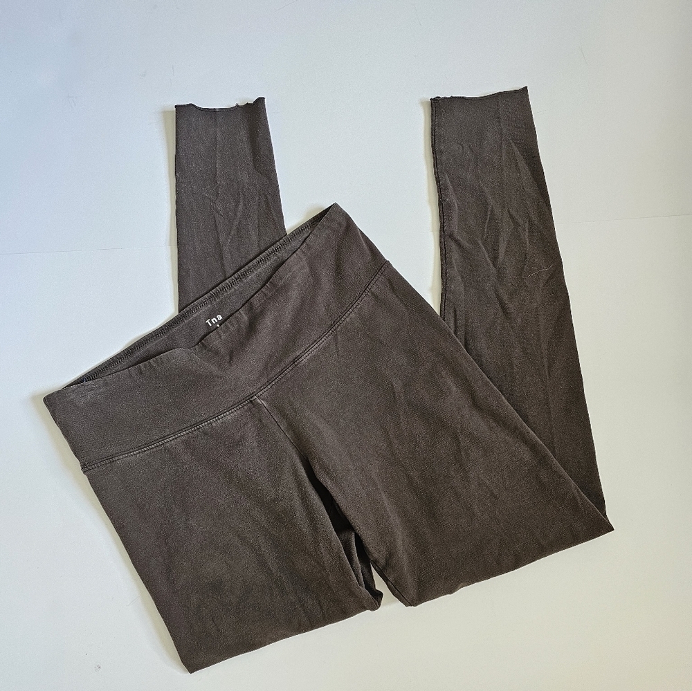 Aritzia TNA s Dark Green Full Length Leggings